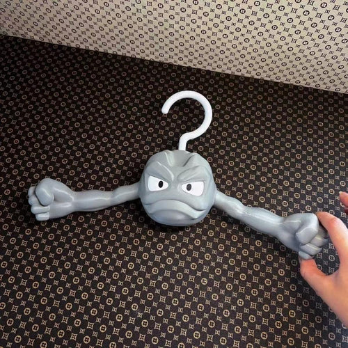 Cartoon Rock Character Clothes Hanger Hook product image 2