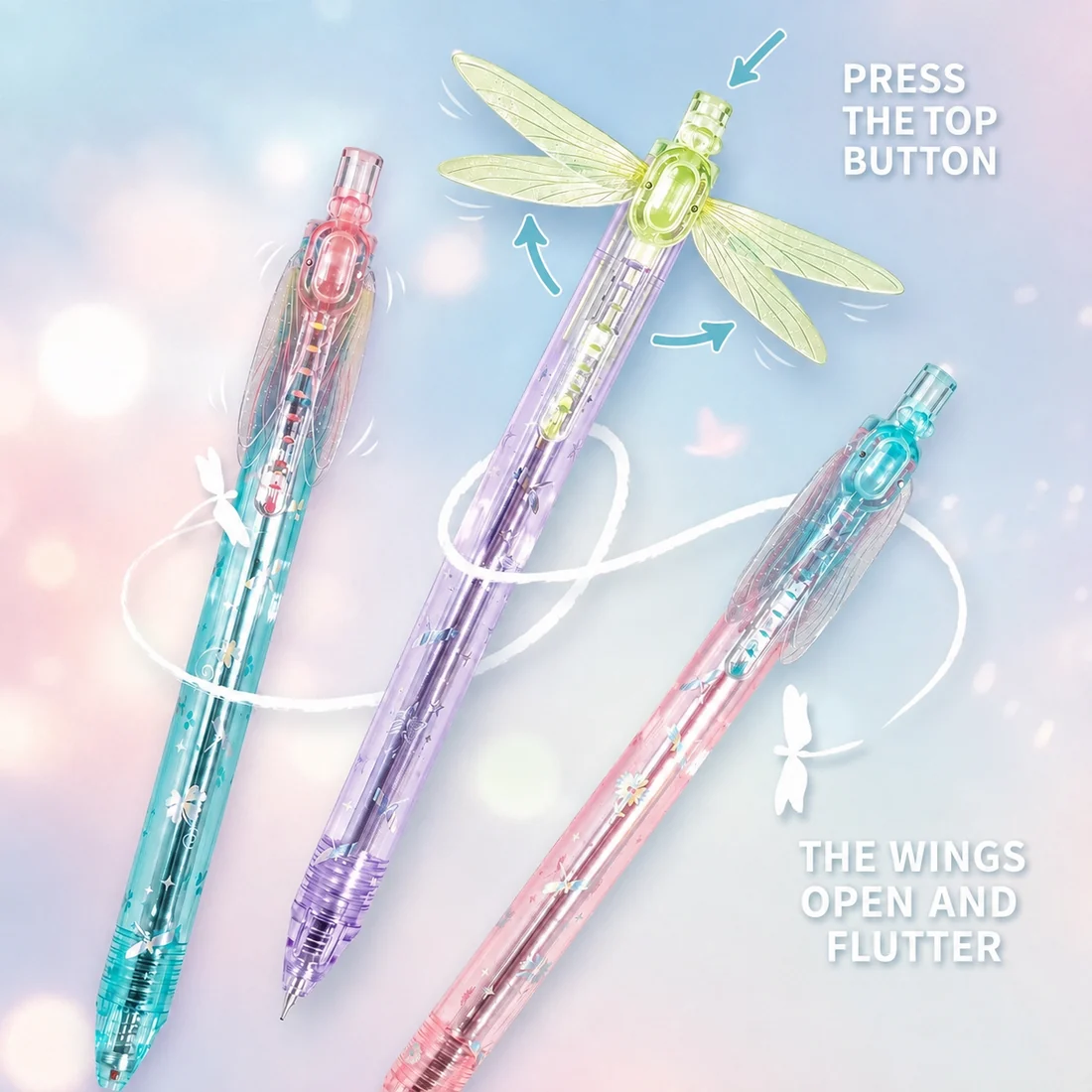 Fluttering Dragonfly Wing Pen – Make Every Click Feel Magical
