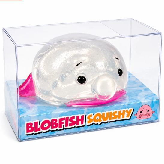 Large Blob Fish Jelly Squishy Toy – Soft TPR Sensory Stress Relief Fidget Toy for Kids & Adults