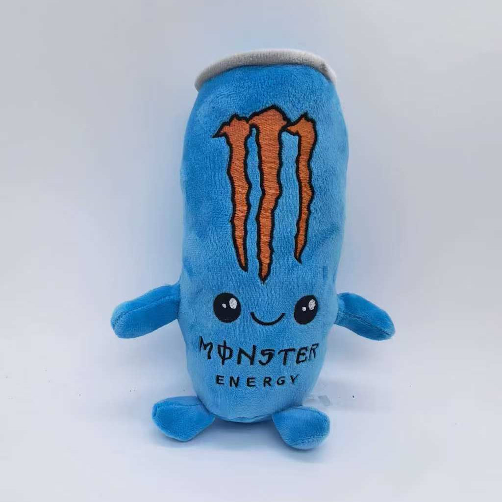 Cute Energy Drink Can Inspired Plush Toy – Soft Kawaii Beverage Can Stuffed Doll, Funny Gift & Room Decor