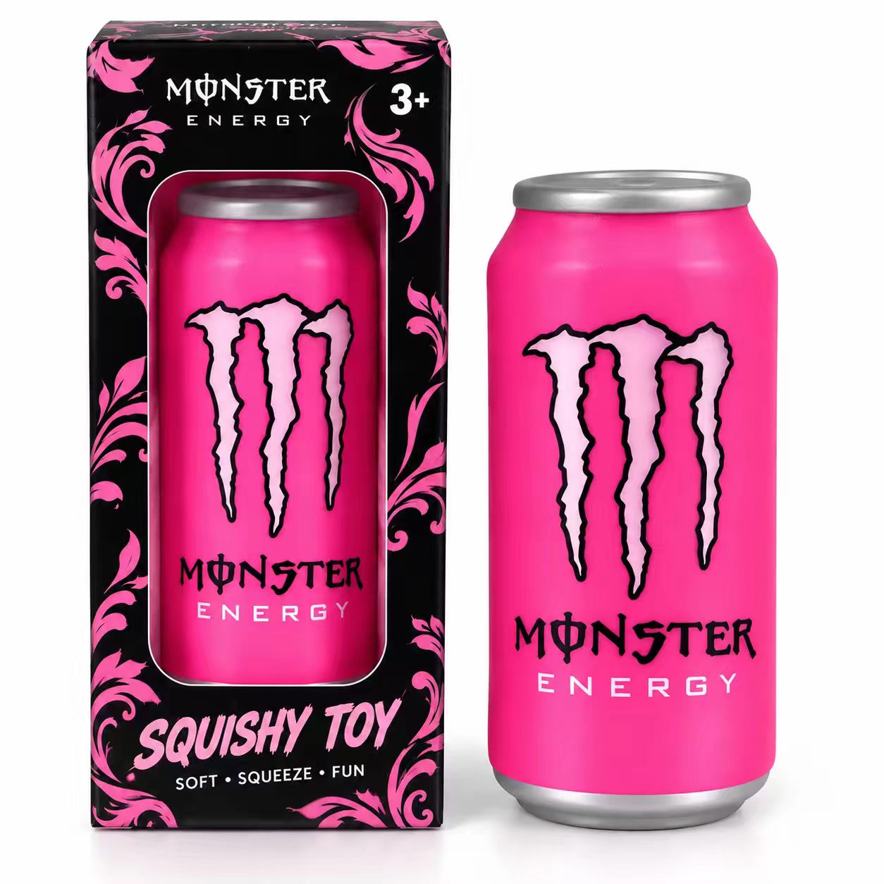 Energy Drink Can Squishy Toy – Soft TPR Squeeze Stress Relief Toy