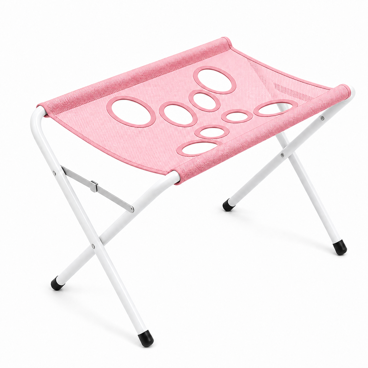 8-Hole Pet Grooming Table with Bite-Resistant Hammock – for Bathing, Nail Trimming & Cleaning