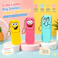 3D-Printed Sponge & Starfish Keychain Phone Stand (3pcs)