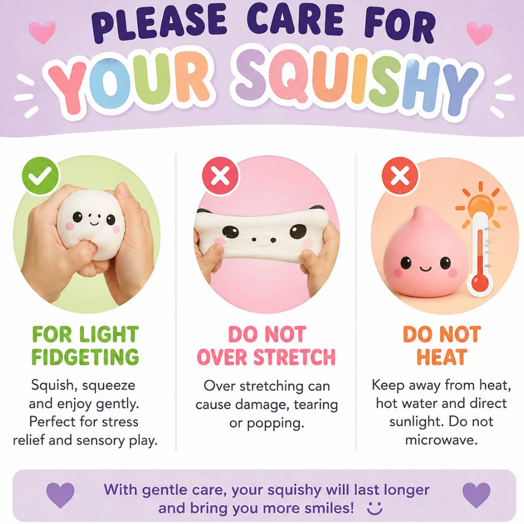 Large Blob Fish Jelly Squishy Toy – Soft TPR Sensory Stress Relief Fidget Toy for Kids & Adults