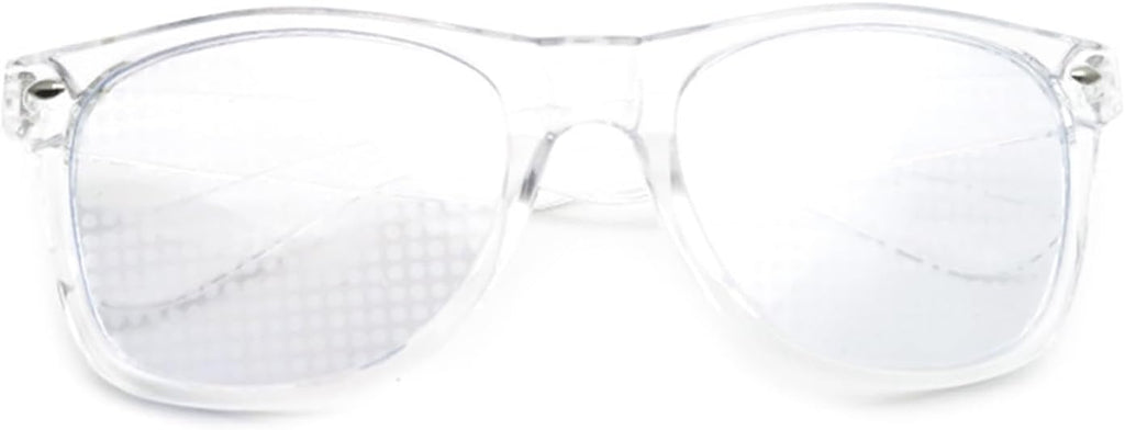Creative Diffraction Effect Glasses – Fun Party Prism Glasses with 10 Light Effect Styles for Festivals, Concerts, Christmas & Halloween
