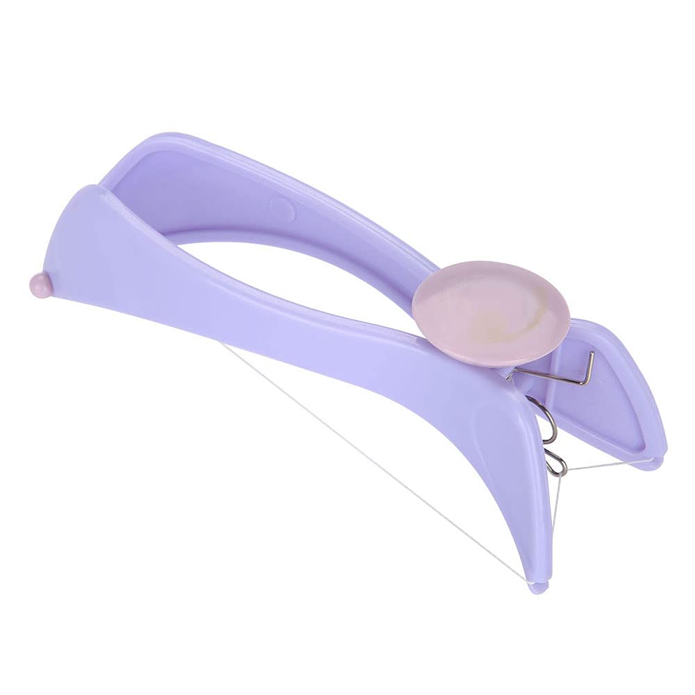 Spring Thread Facial Hair Remover Tool – Portable Face Hair Removal for Upper Lip, Chin & Peach Fuzz