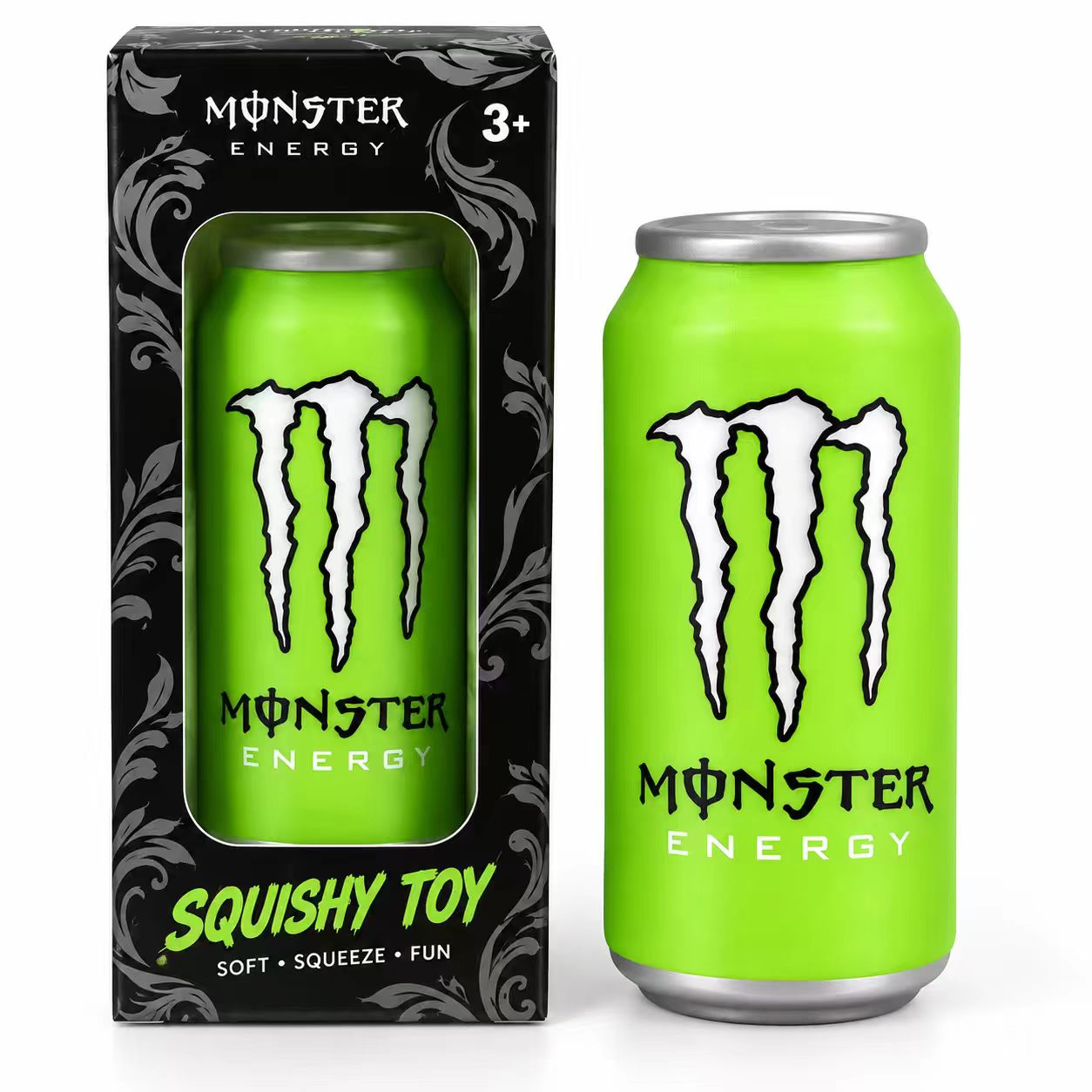 Energy Drink Can Squishy Toy – Soft TPR Squeeze Stress Relief Toy