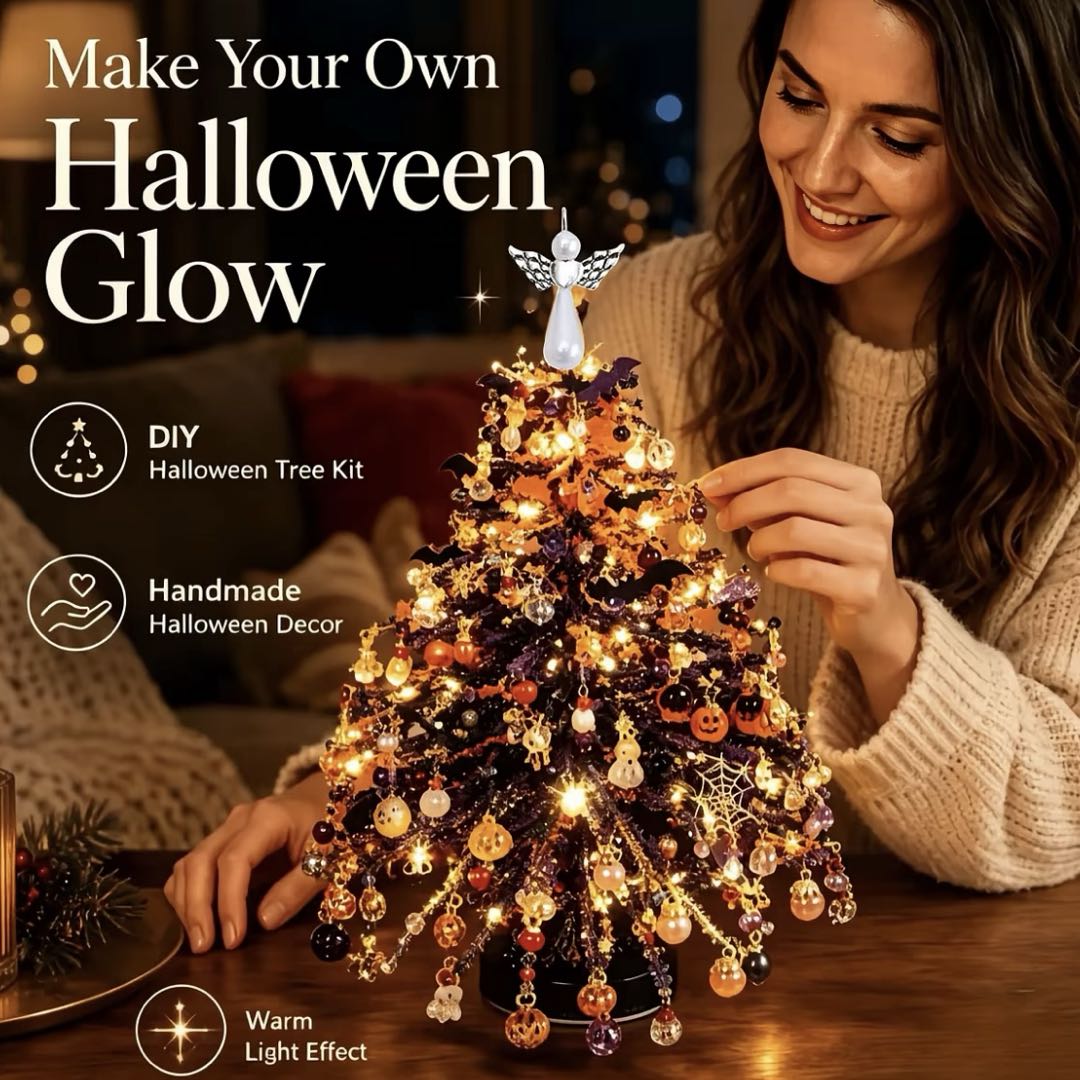 Create Your Own Christmas Magic | DIY Beaded Christmas Tree Craft Kit 🎄✨