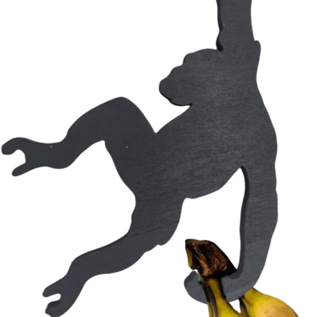 Funny Gorilla Banana Hanger | 3D Printed Monkey Hook Kitchen Storage Decor Gift