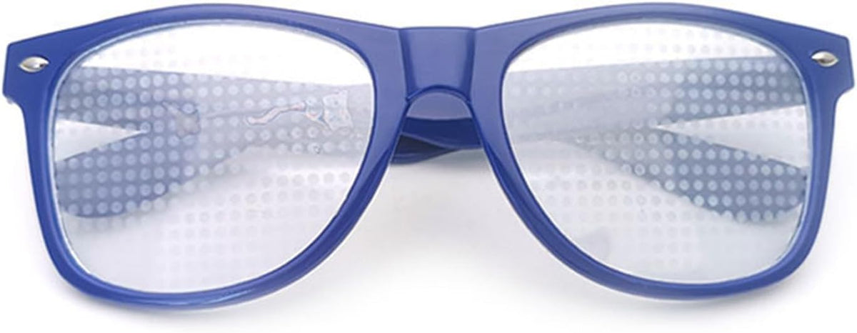 Creative Diffraction Effect Glasses – Fun Party Prism Glasses with 10 Light Effect Styles for Festivals, Concerts, Christmas & Halloween