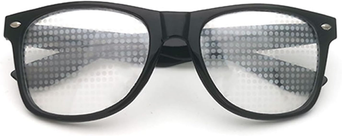 Creative Diffraction Effect Glasses – Fun Party Prism Glasses with 10 Light Effect Styles for Festivals, Concerts, Christmas & Halloween