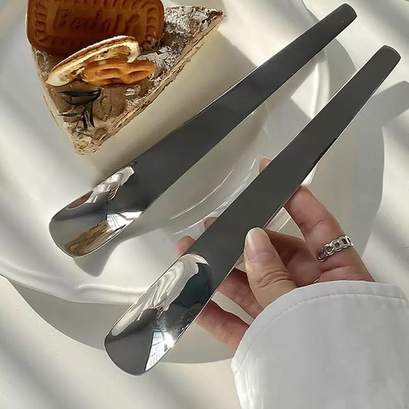 Stainless Steel Ice Cream Scoop & Butter Spreader – Multi-Purpose Serving Spoon– 1PC /2PCS/ 5PCS