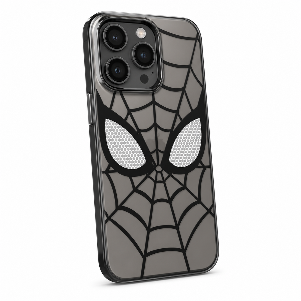Spider Web Phone Case – Bold Comic-Inspired Protective Cover
