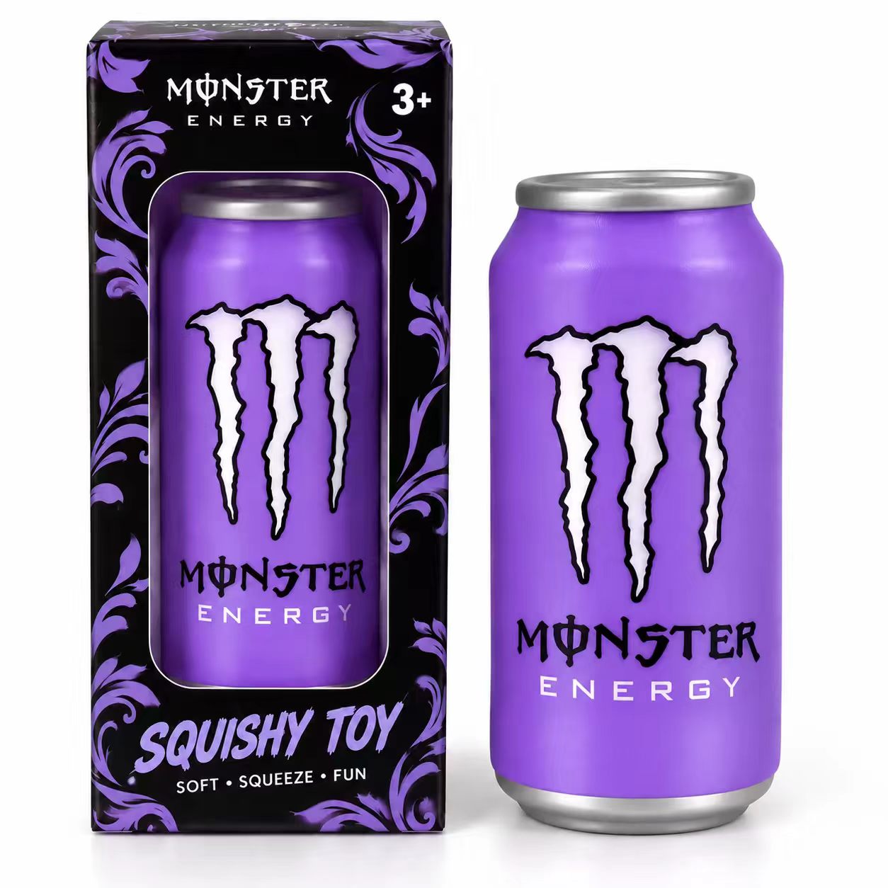 Energy Drink Can Squishy Toy – Soft TPR Squeeze Stress Relief Toy