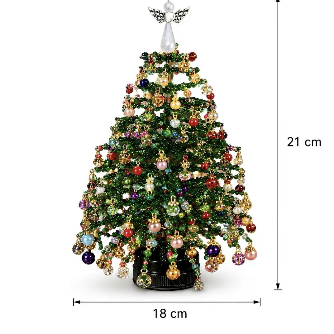 Create Your Own Christmas Magic | DIY Beaded Christmas Tree Craft Kit 🎄✨