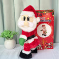Animated Dancing Santa Plush Toy – Singing & Hip-Swinging Christmas Decoration, Funny Musical Santa for Holiday Parties & Home Decor