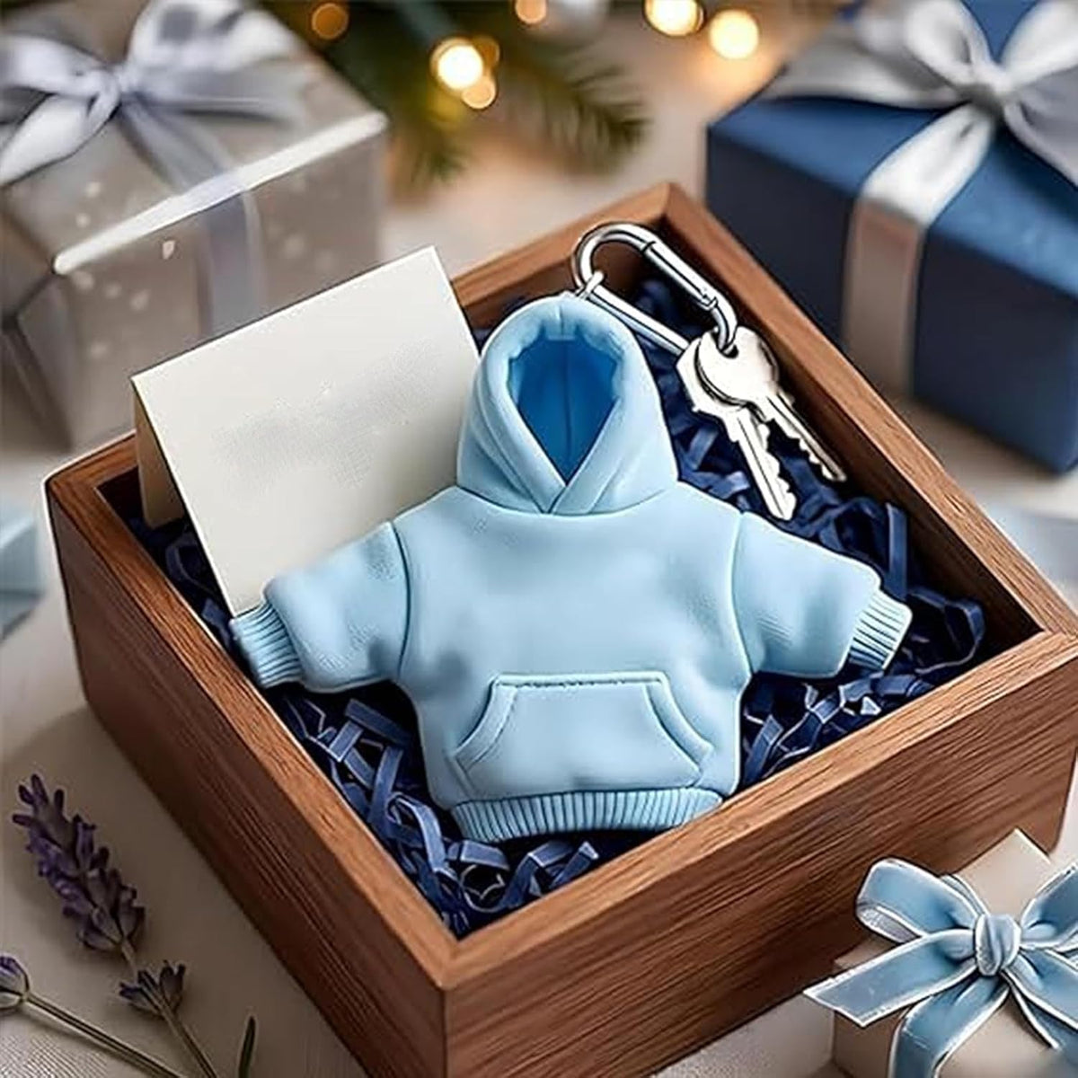Mini Hoodie Plush Keychain – Soft Sweatshirt Bag Charm, Backpack Pendant & Cute Gift Accessory