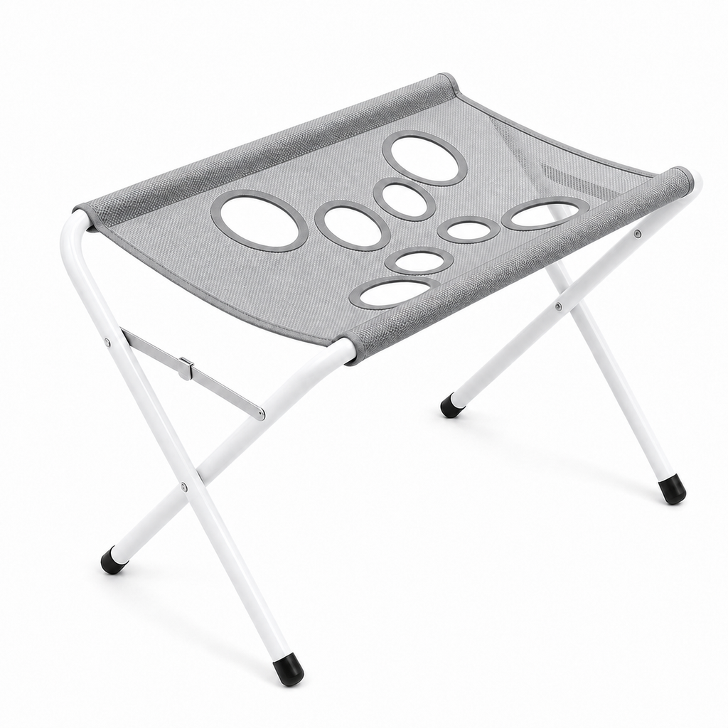 8-Hole Pet Grooming Table with Bite-Resistant Hammock – for Bathing, Nail Trimming & Cleaning