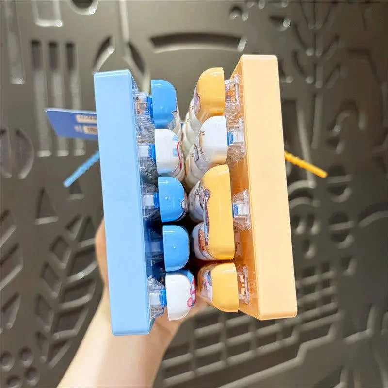 26 Keycap Clicker -Cute Mini Keyboard Fidget Keychain – Clickable Stress Relief Bag Charm with 4 Styles