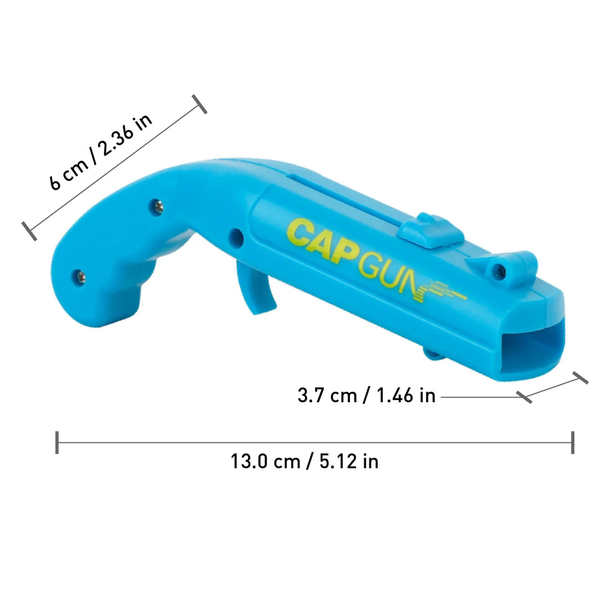 Cap Gun Bottle Opener – Fun Beer Cap Shooter for Parties & Bottle-Opening Games