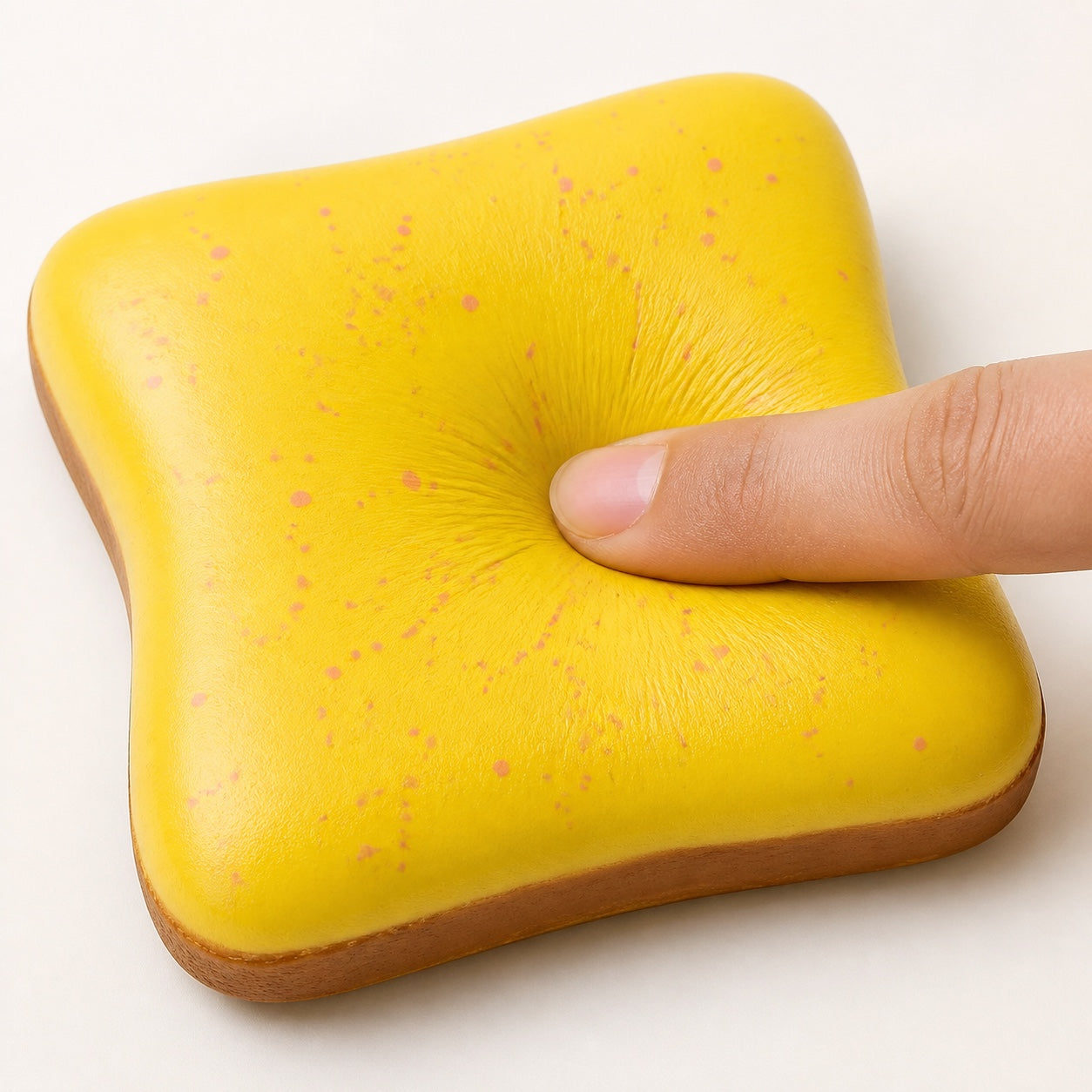 Slow-Rising Butter Toast Squishy – Squeeze, Relax & Enjoy!