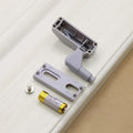 Universal LED Cabinet Hinge Light with Automatic Sensor, Battery Powered Cupboard Closet Hinge Lamp, Easy Install, 3 LED, Available in 1PC / 2PCS / 5PCS
