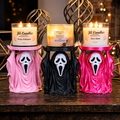 Spooky Ghost Candle Holder – Halloween Scream Tabletop Candle Stand