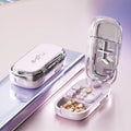3-in-1 Pill Splitter & Dispenser – 1/2, 1/3 & 1/4 Tablet Cutter