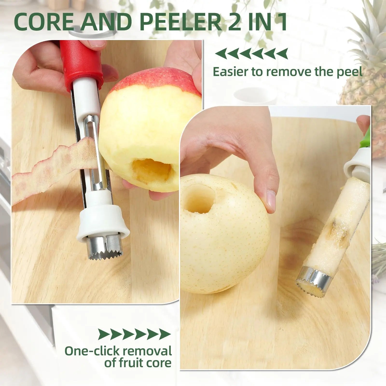 2-in-1 Apple Corer and Peeler product image 4