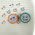 Funny Face Press Stamp – Hilarious Meme Expression Stamp for Notes, Journaling & Everyday Fun