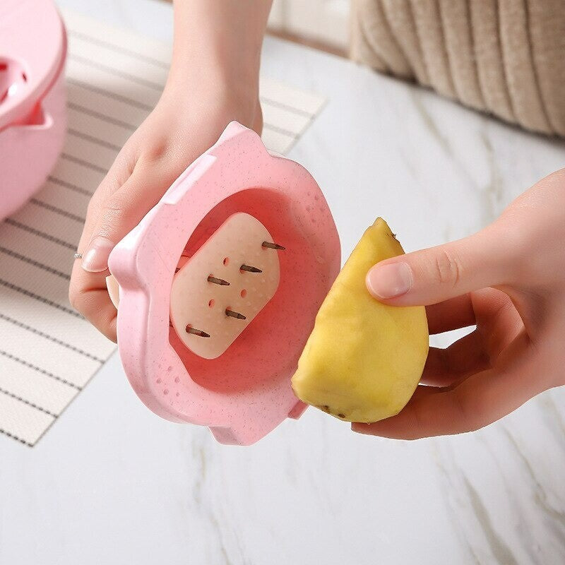 12-in-1 Manual Vegetable Chopper & Dicer Set – Multi-Function Food Cutter with Grater for Carrots, Potatoes & More